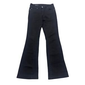 KUT FROM THE KLOTH Nicole Black Bootcut Flare Jeans High Rise Fab Ab Size 6